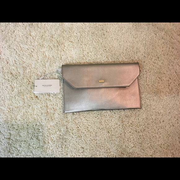 Black leather clutch - Picture 4 of 8